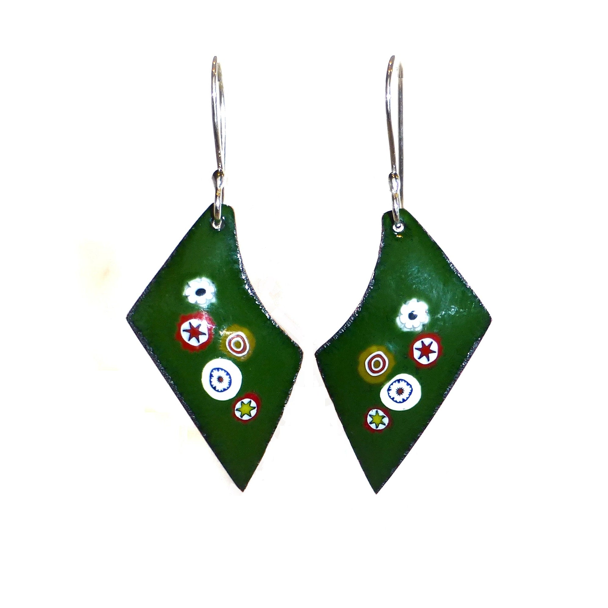 Earrings Millefiori