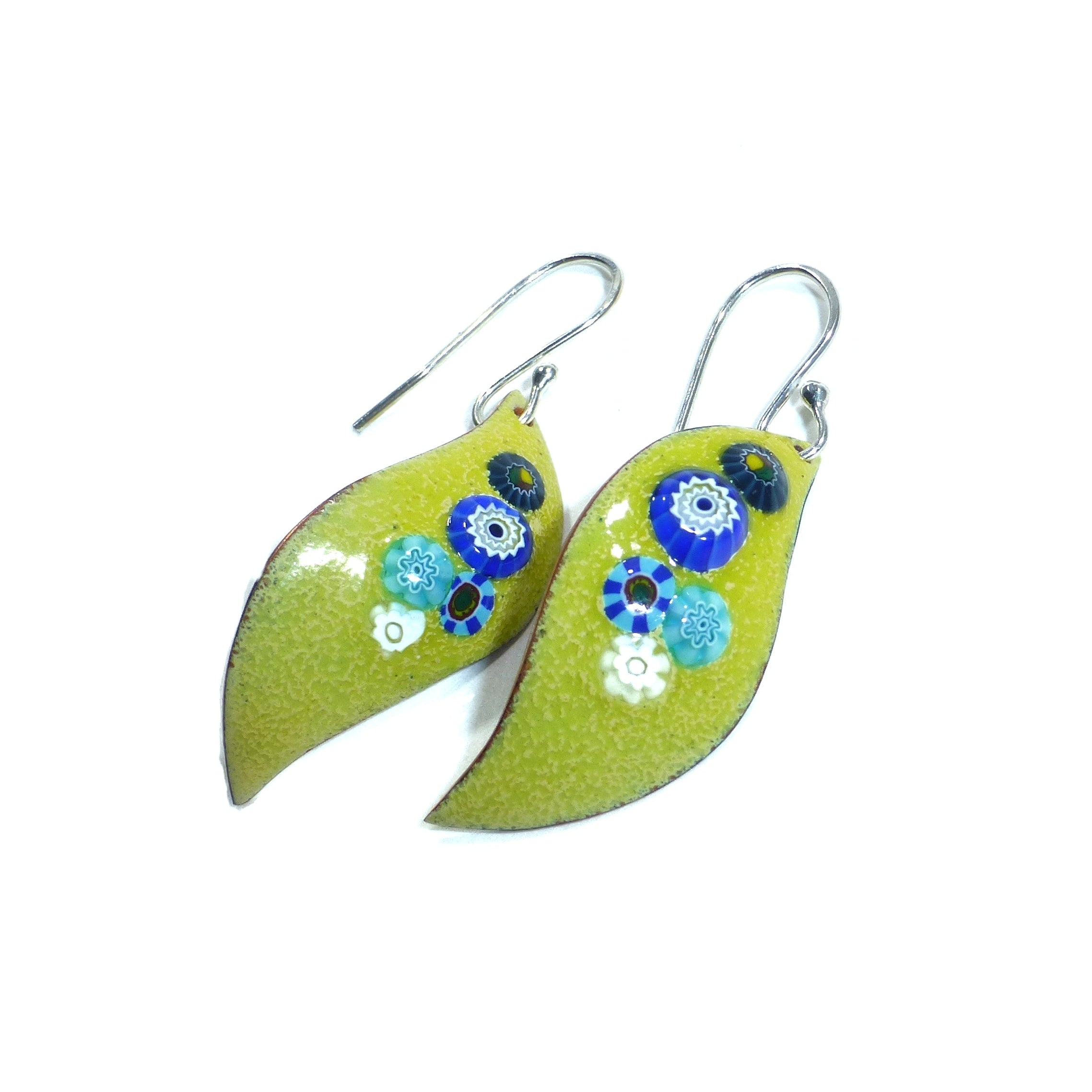 Earrings Millefiori