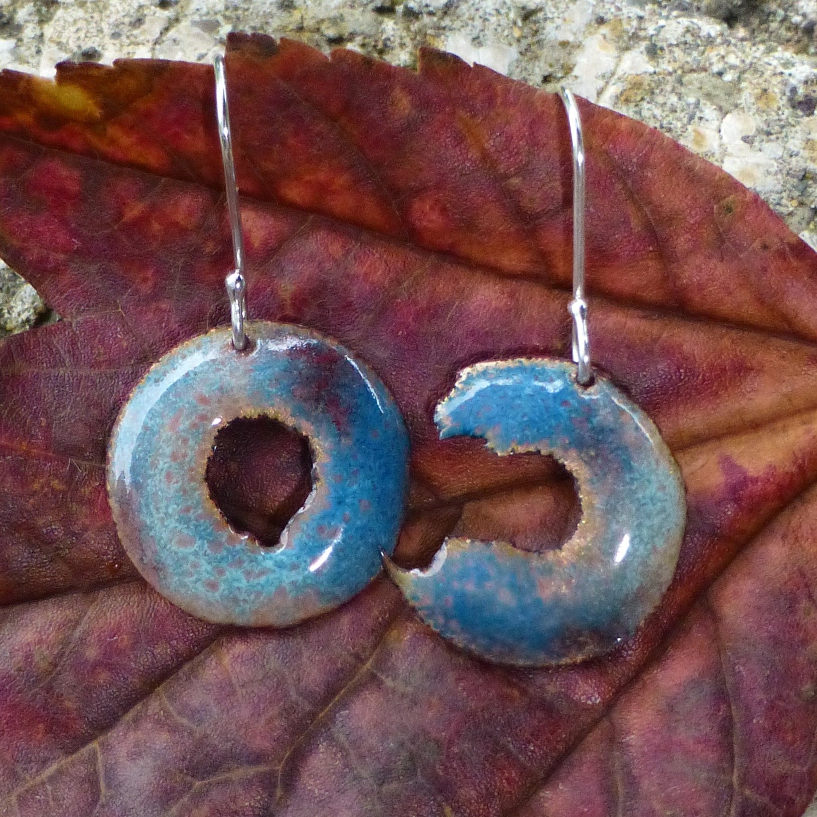 Earrings Devoré