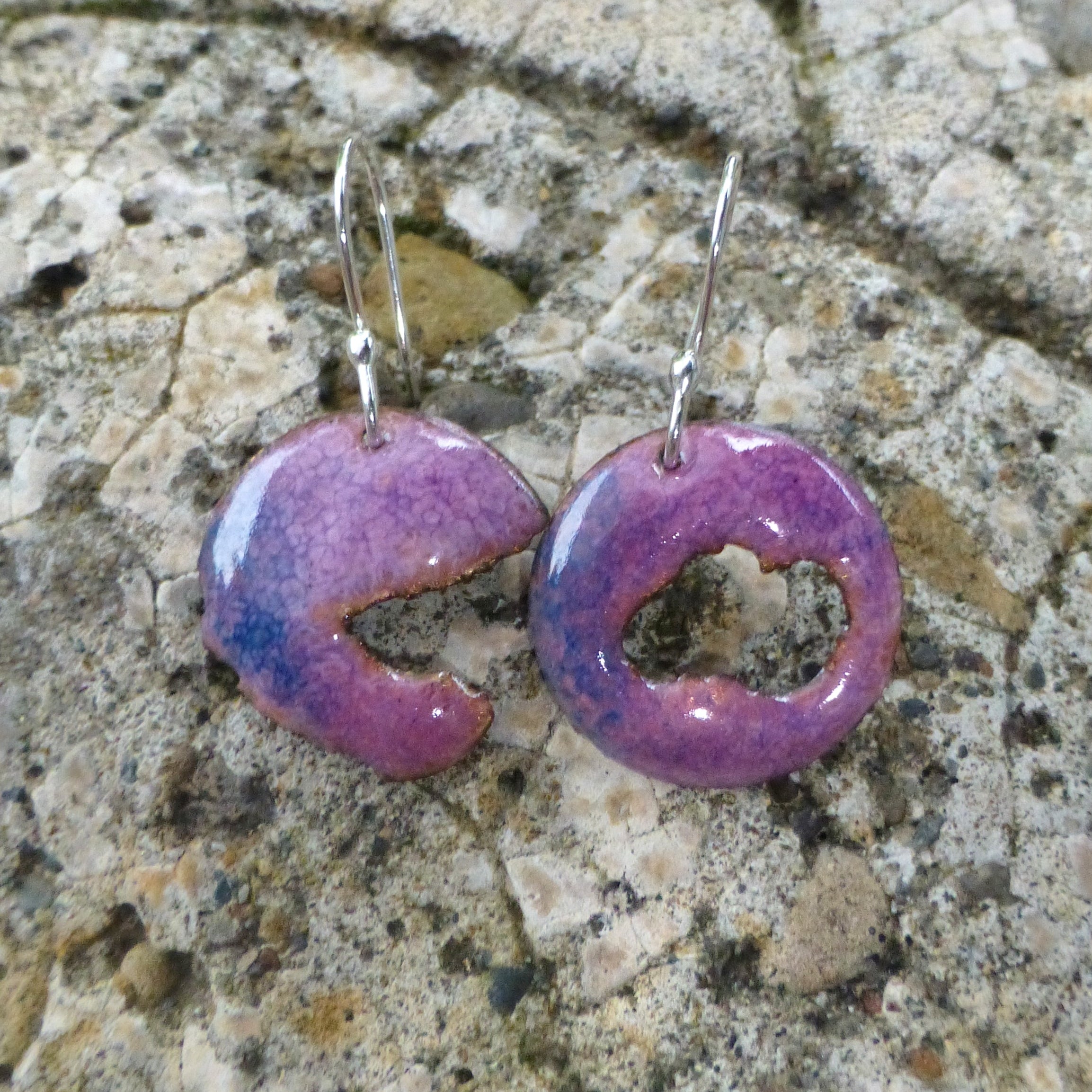 Earrings Devoré